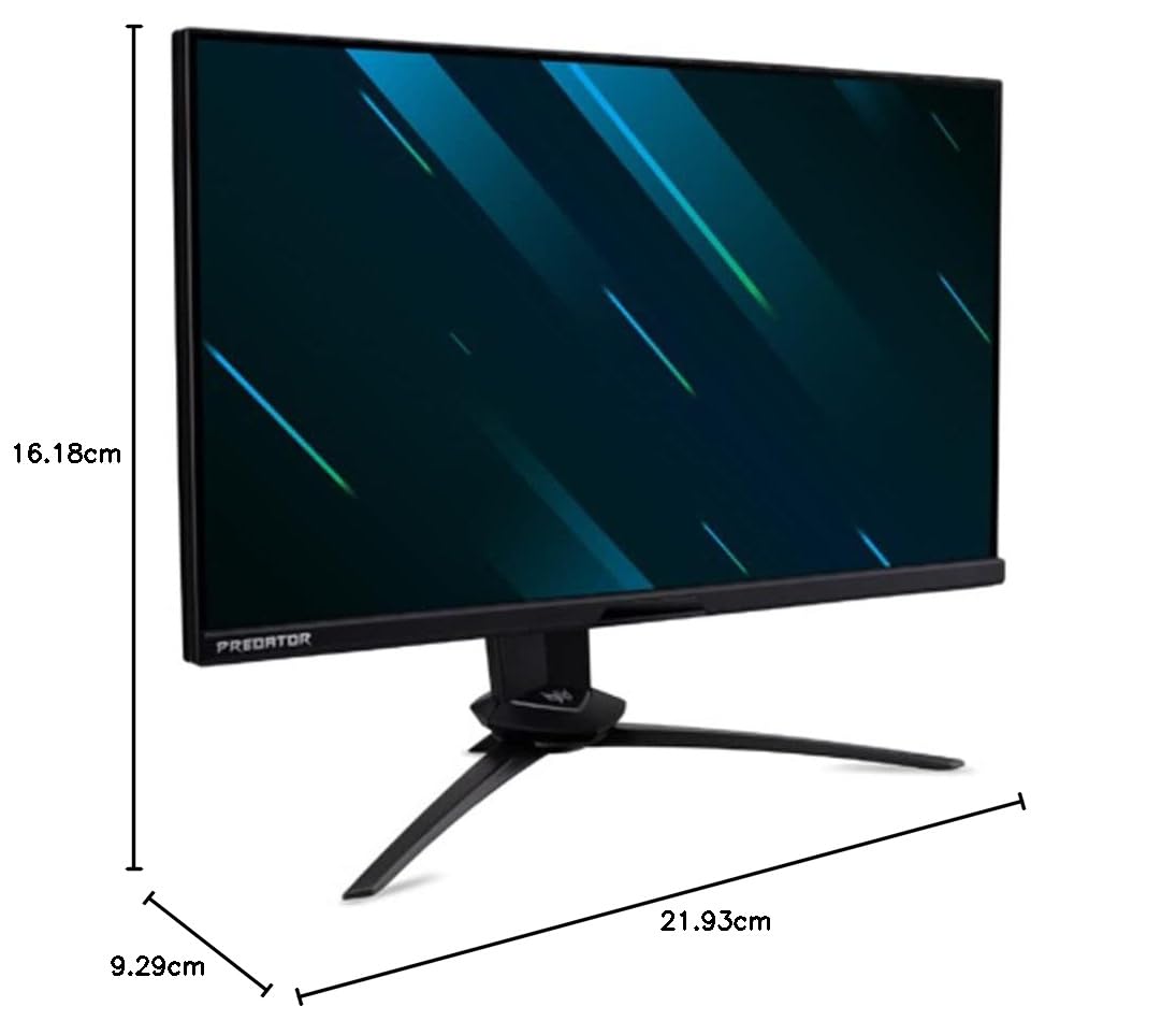 Acer Predator X25 Gaming Monitor 24.5 Inch Full HD, 360Hz DP